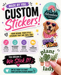 50 Custom Stickers